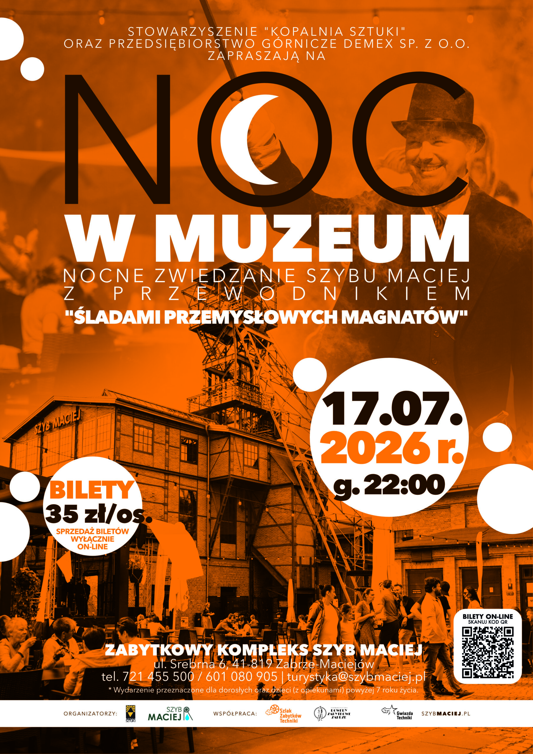 NOCNE ZWIEDZANIE z Przewodnikiem - 17 lipca 2026, godz. 22:00 1 szybmaciej nocne zwiedzanie 07 2026 scaled