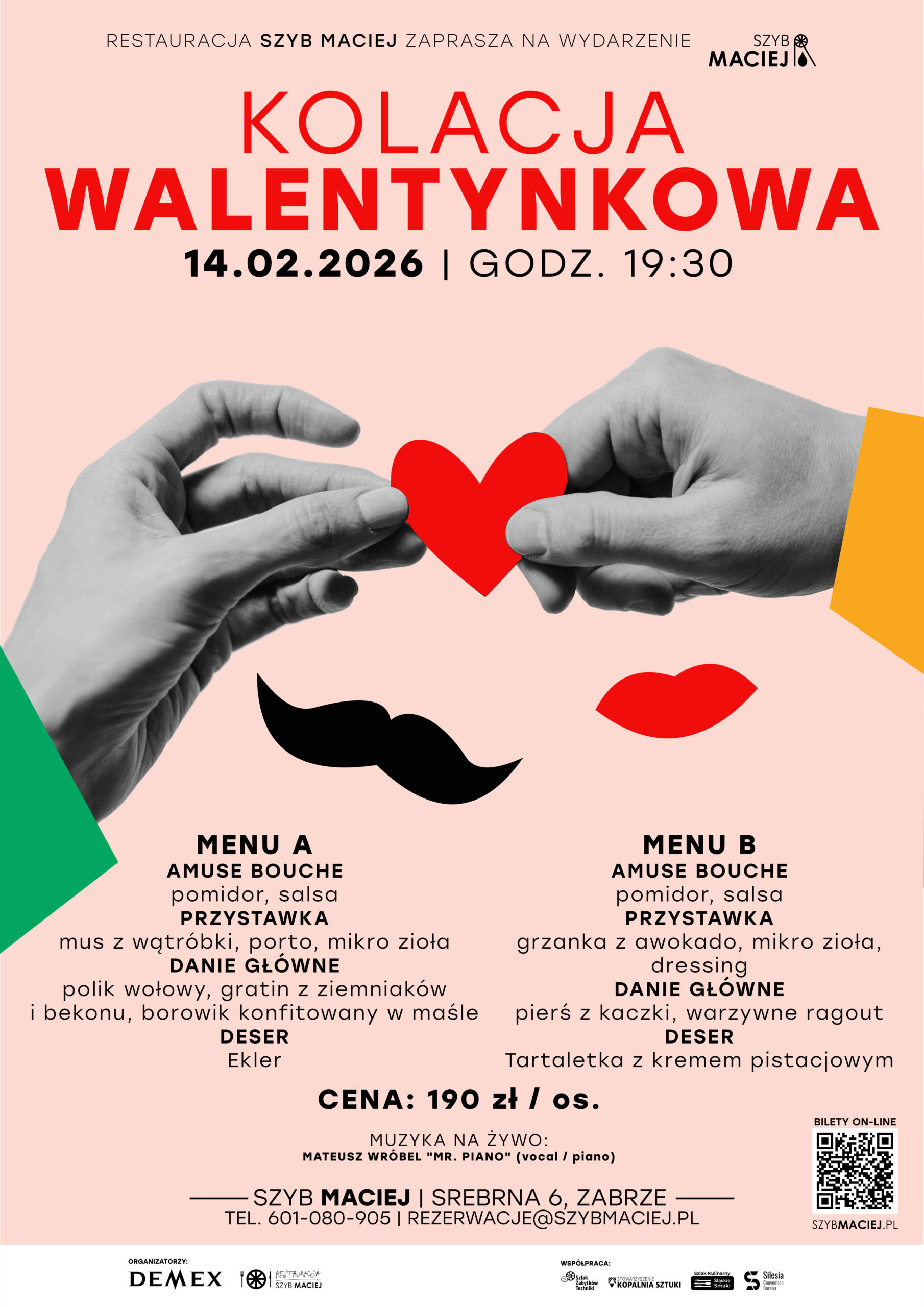 KOLACJA WALENTYNKOWA 2026 | 14.02.2026 godz. 19:30 1 plakat 1930 small scaled